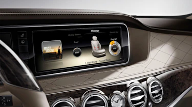 Mercedes S-Class centre console
