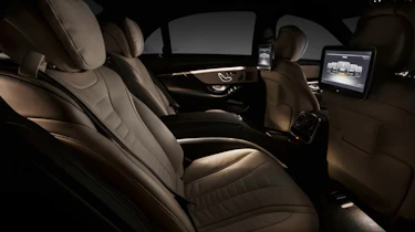 Mercedes S-Class rear seats