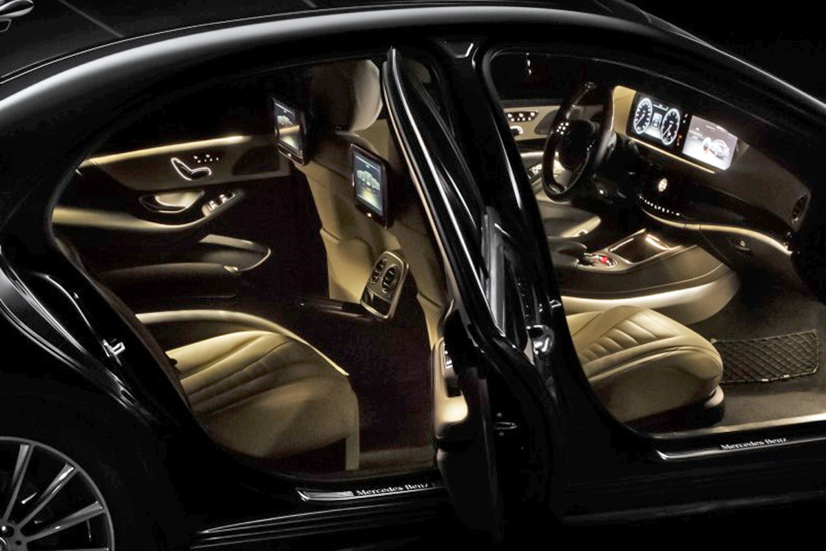 Mercedes S-Class interior