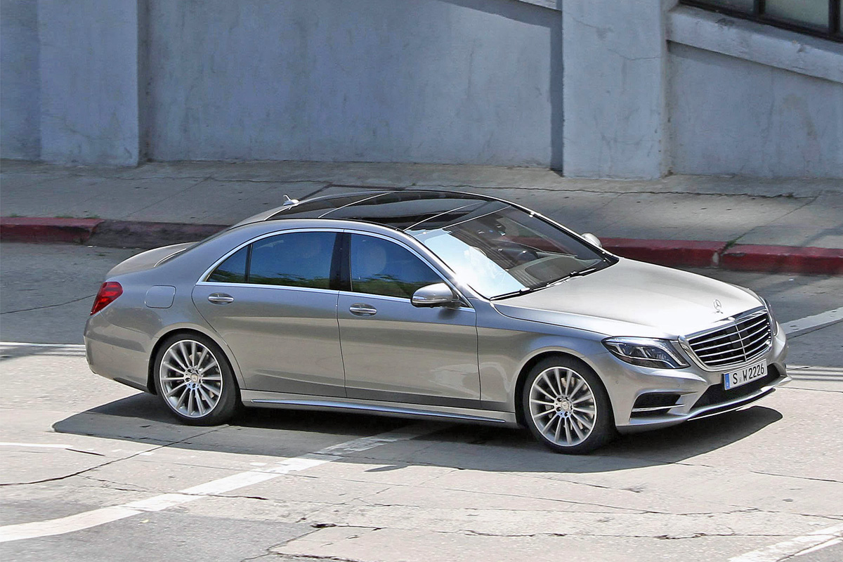 Mercedes S-Class spy pictures