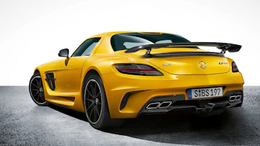 Mercedes SLS AMG Black Series rear