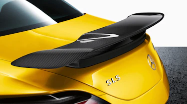 Mercedes SLS AMG Black Series badge
