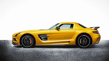 Mercedes SLS AMG Black Series engine plaque