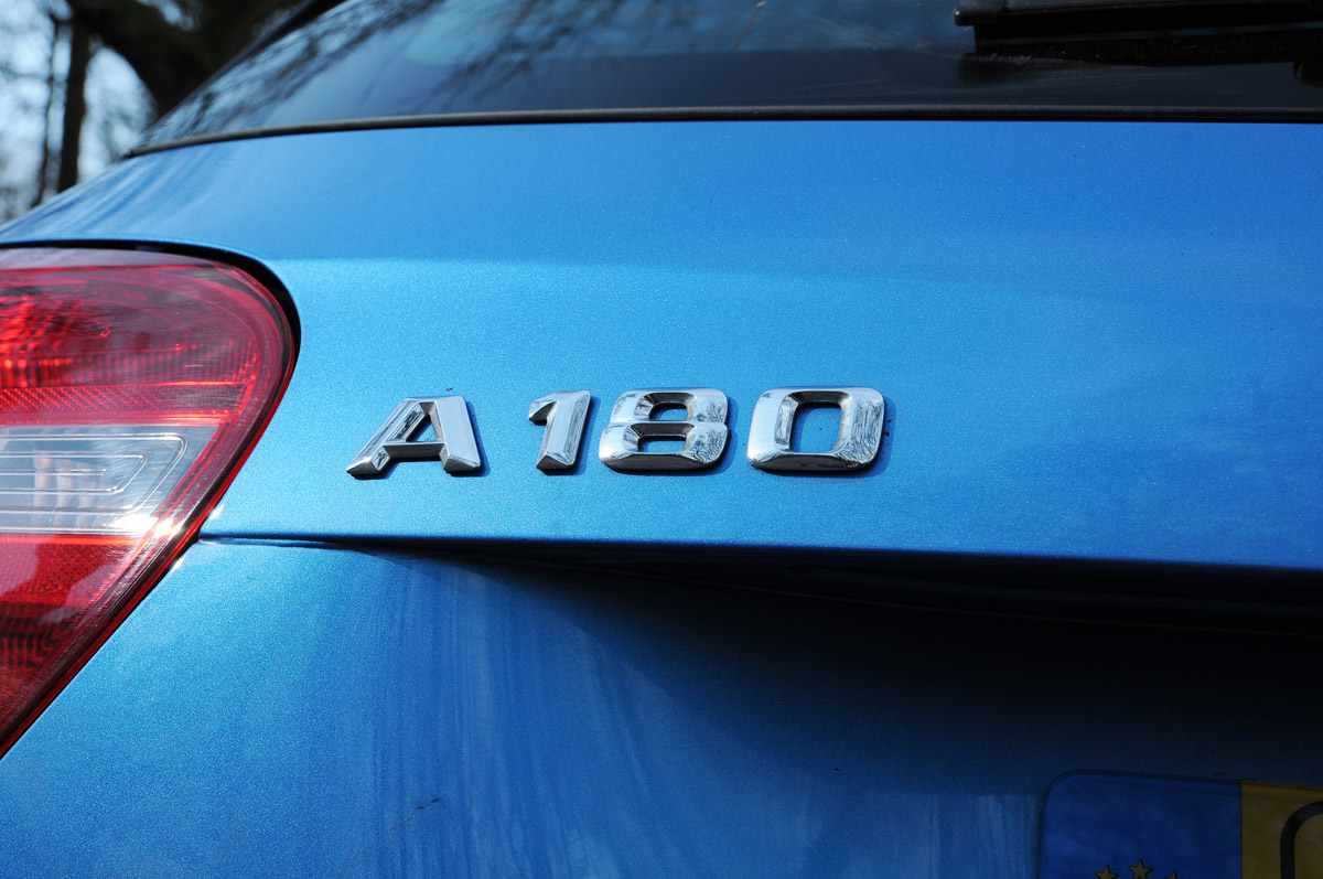 Mercedes A180 CDI Eco badge