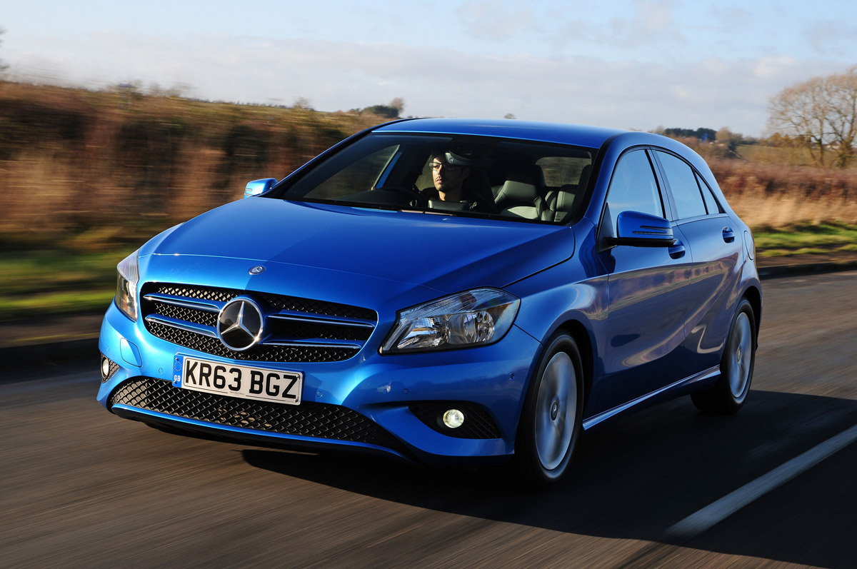 Mercedes A180 CDI Eco front track