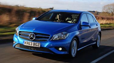 Mercedes A180 CDI Eco front track