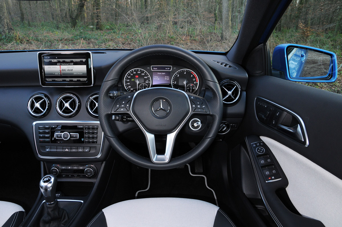 Mercedes A180 CDI Eco interior