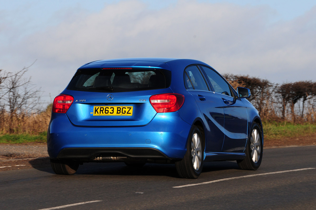 Mercedes A180 CDI Eco rear action