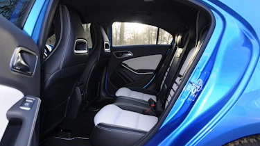 Mercedes A180 CDI Eco rear seats