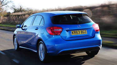 Mercedes A180 CDI Eco rear track