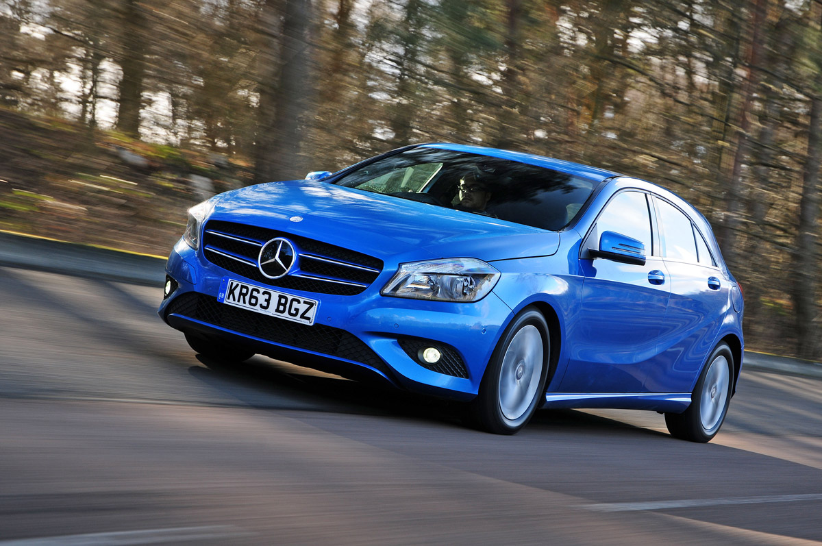 Mercedes A180 CDI ECO front tracking