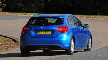 Mercedes A180 CDI ECO rear cornering