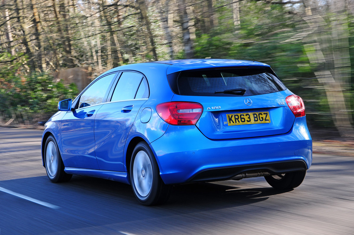 Mercedes A180 CDI ECO rear tracking