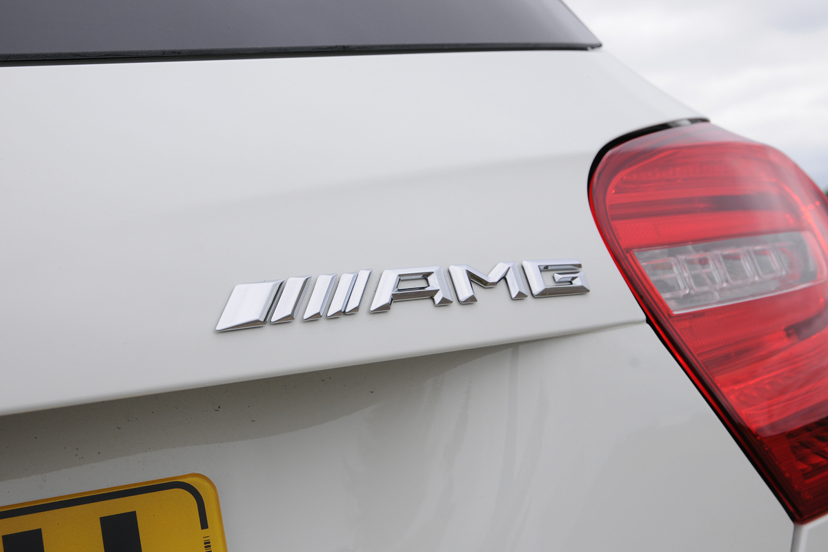 Mercedes A45 AMG badge