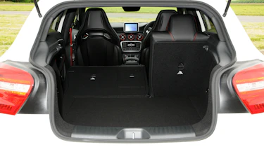 Mercedes A45 AMG boot