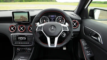 Mercedes A45 AMG dash