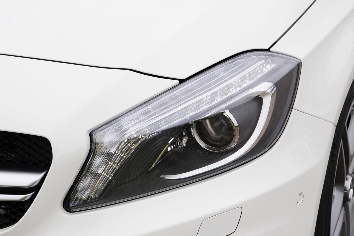 Mercedes A45 AMG headlight