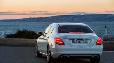 Mercedes C300 BlueTEC Hybrid back