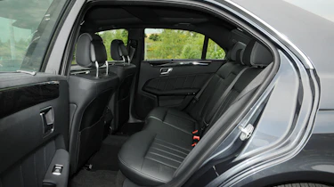 Mercedes E250 CDi rear seats