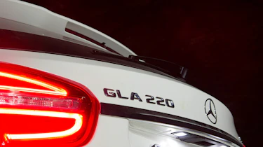 Mercedes GLA 220 CDI badge