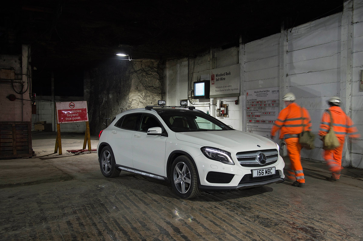 Mercedes GLA 220 CDI front