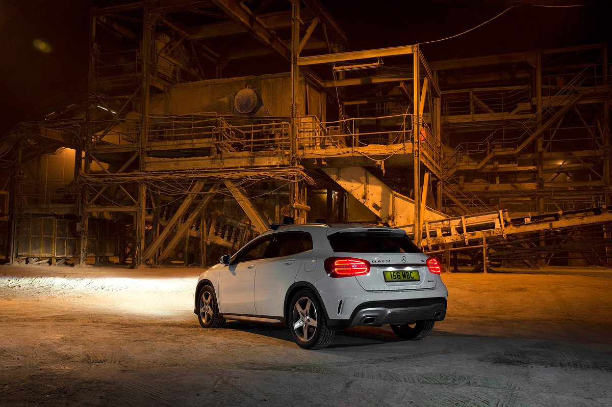 Mercedes GLA 220 CDI rear static