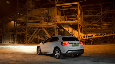 Mercedes GLA 220 CDI rear static