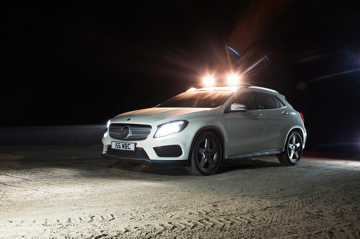 Mercedes GLA 220 CDI tracking