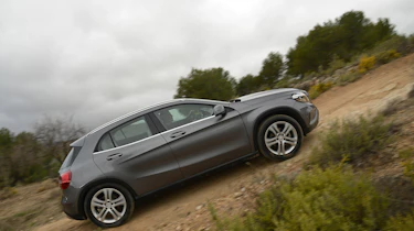 Mercedes GLA diesel 2014 hill