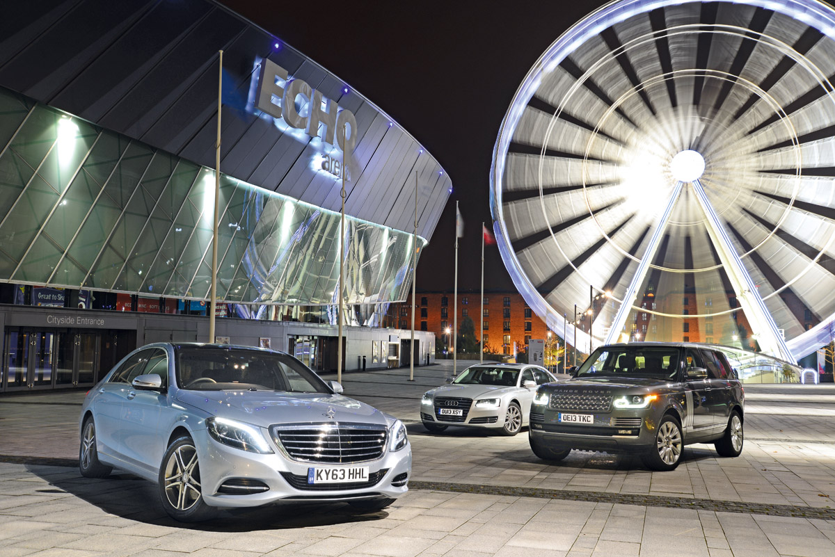 Mercedes S-Class vs rivals pictures