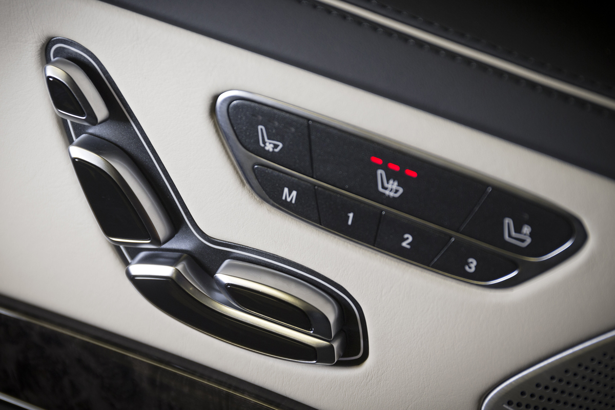 Mercedes S-Class controls