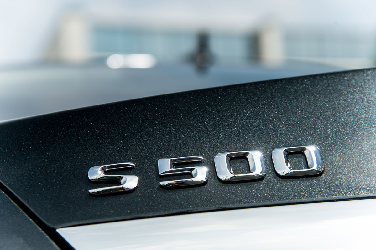 Mercedes S500 AMG 2014 badge