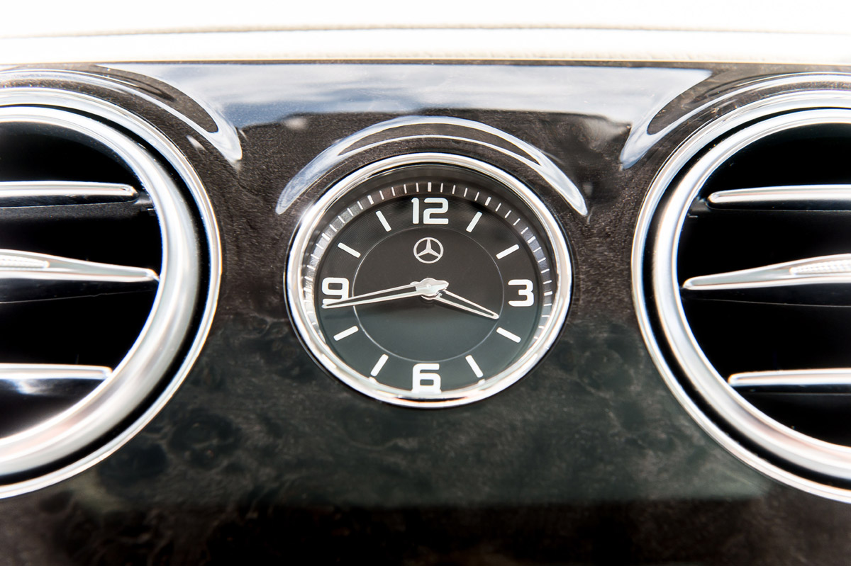 Mercedes S500 AMG 2014 clock