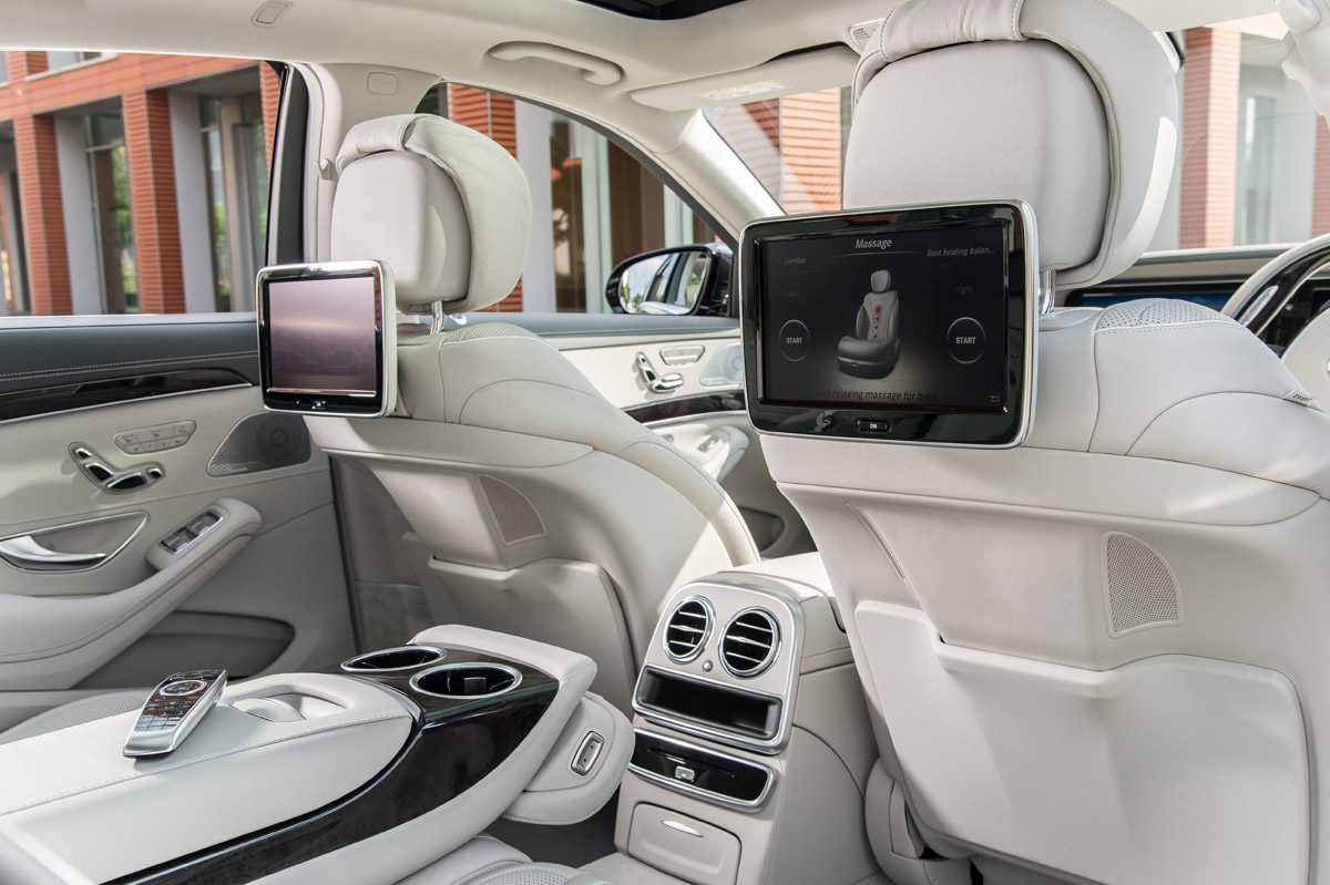 Mercedes S500 AMG 2014 rear seats