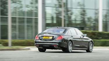 Mercedes S500 AMG 2014 rear tracking