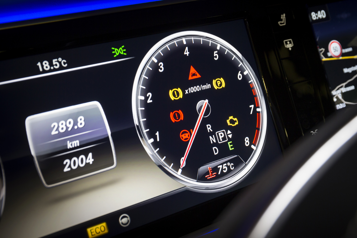 Mercedes S-Class dials