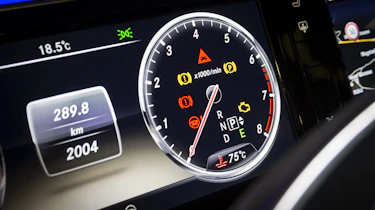 Mercedes S-Class dials