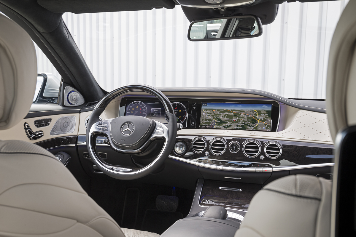 Mercedes S-Class interior