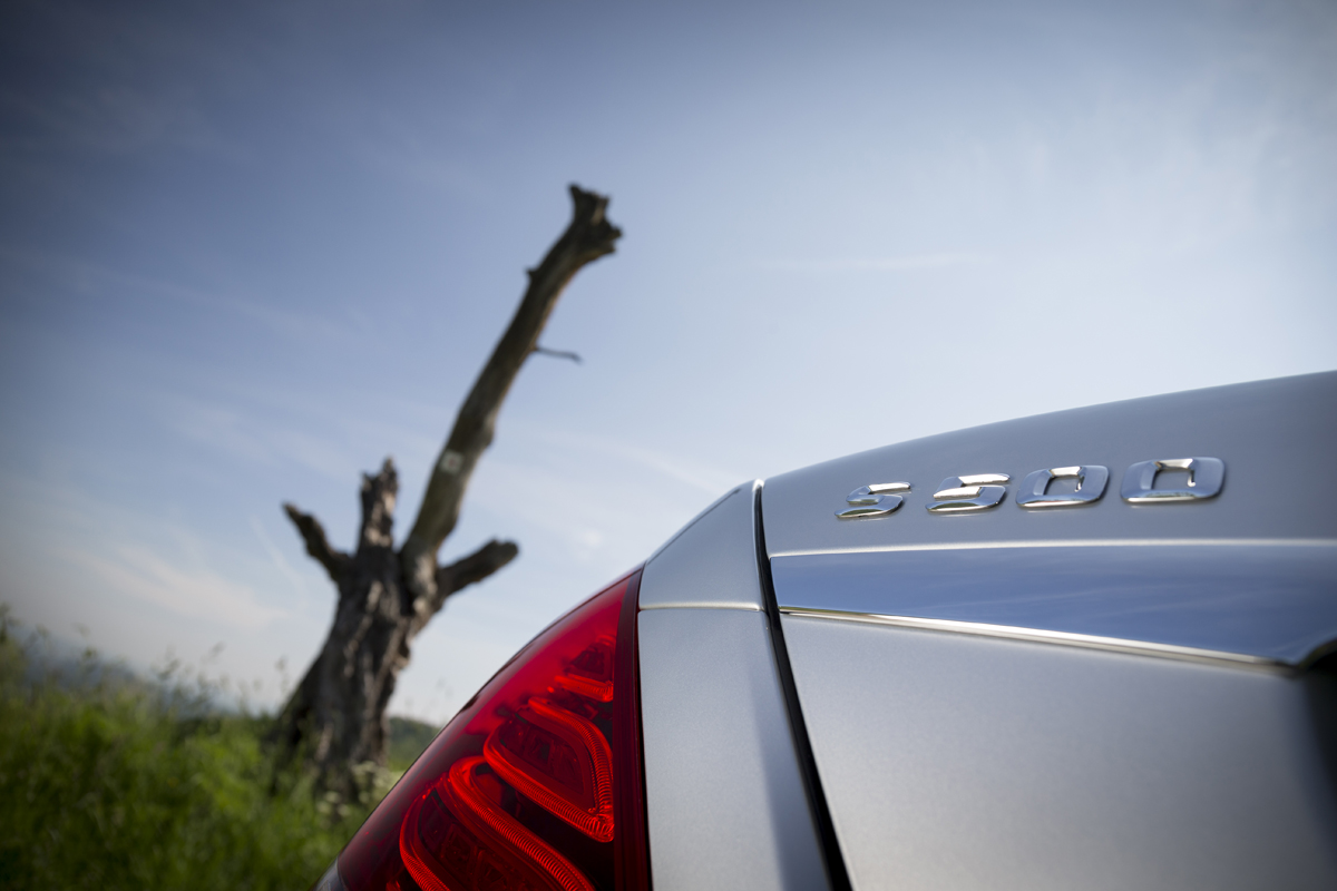 Mercedes S-Class badge