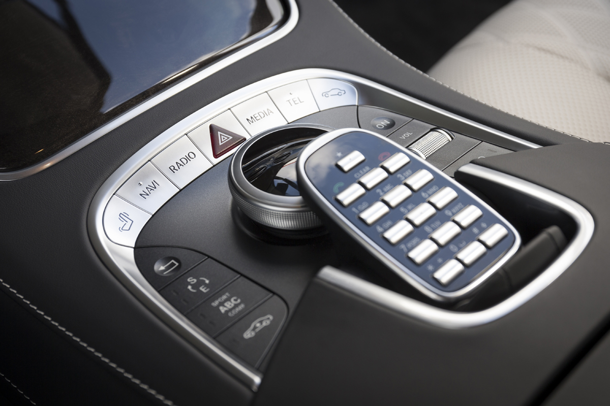 Mercedes S-Class control