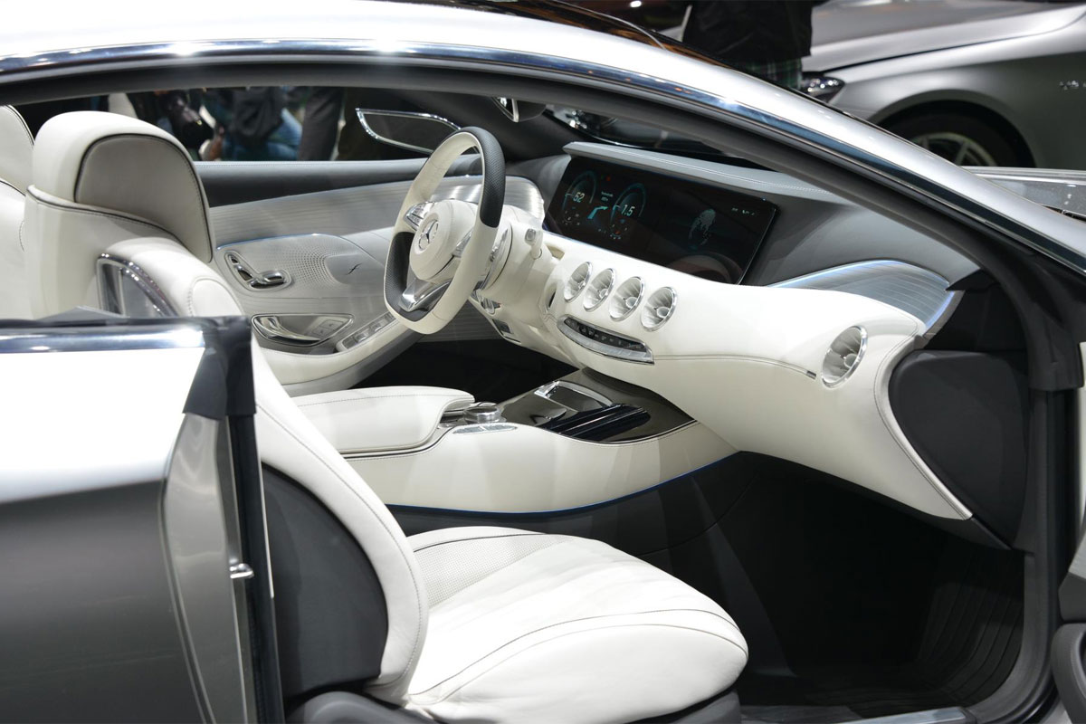 Mercedes S-Class Coupe interior