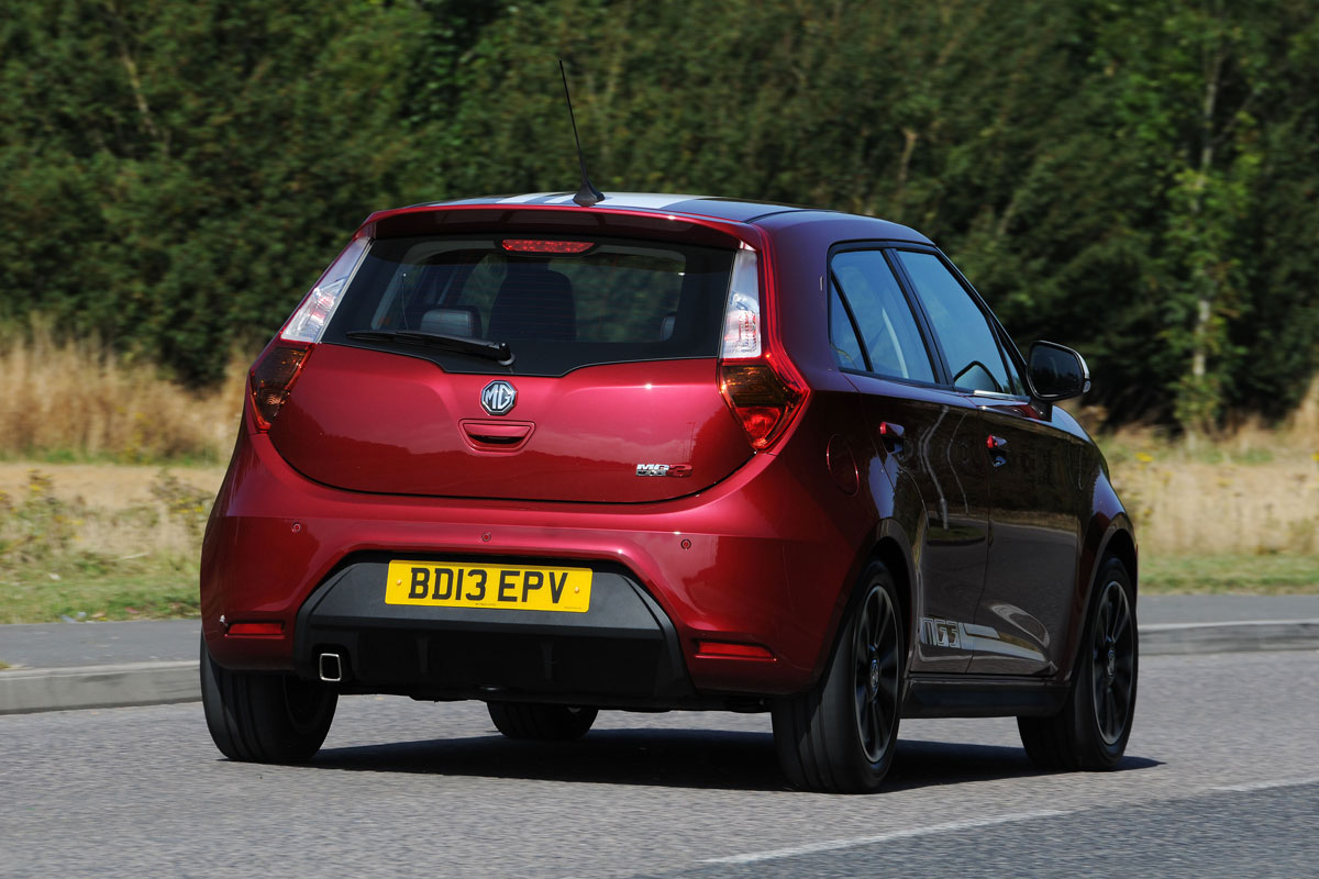 MG3 rear corner