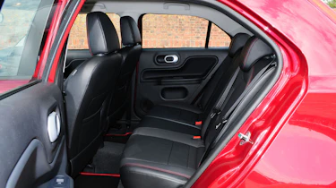 MG3 rear seats