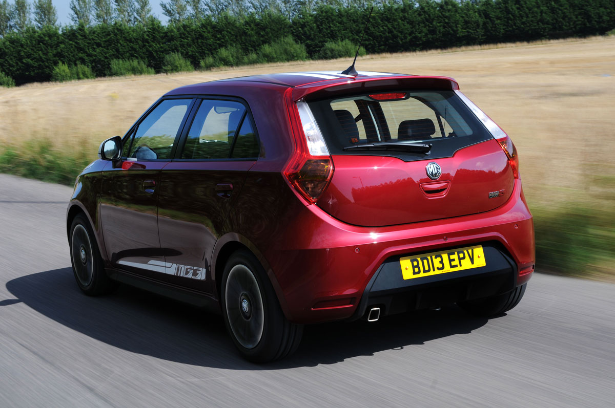 MG3 rear tracking