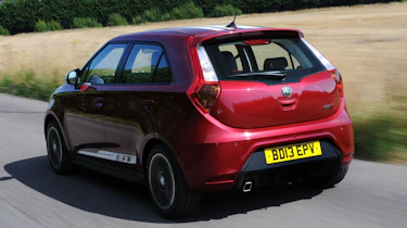 MG3 rear tracking