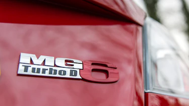 MG6 Diesel badge