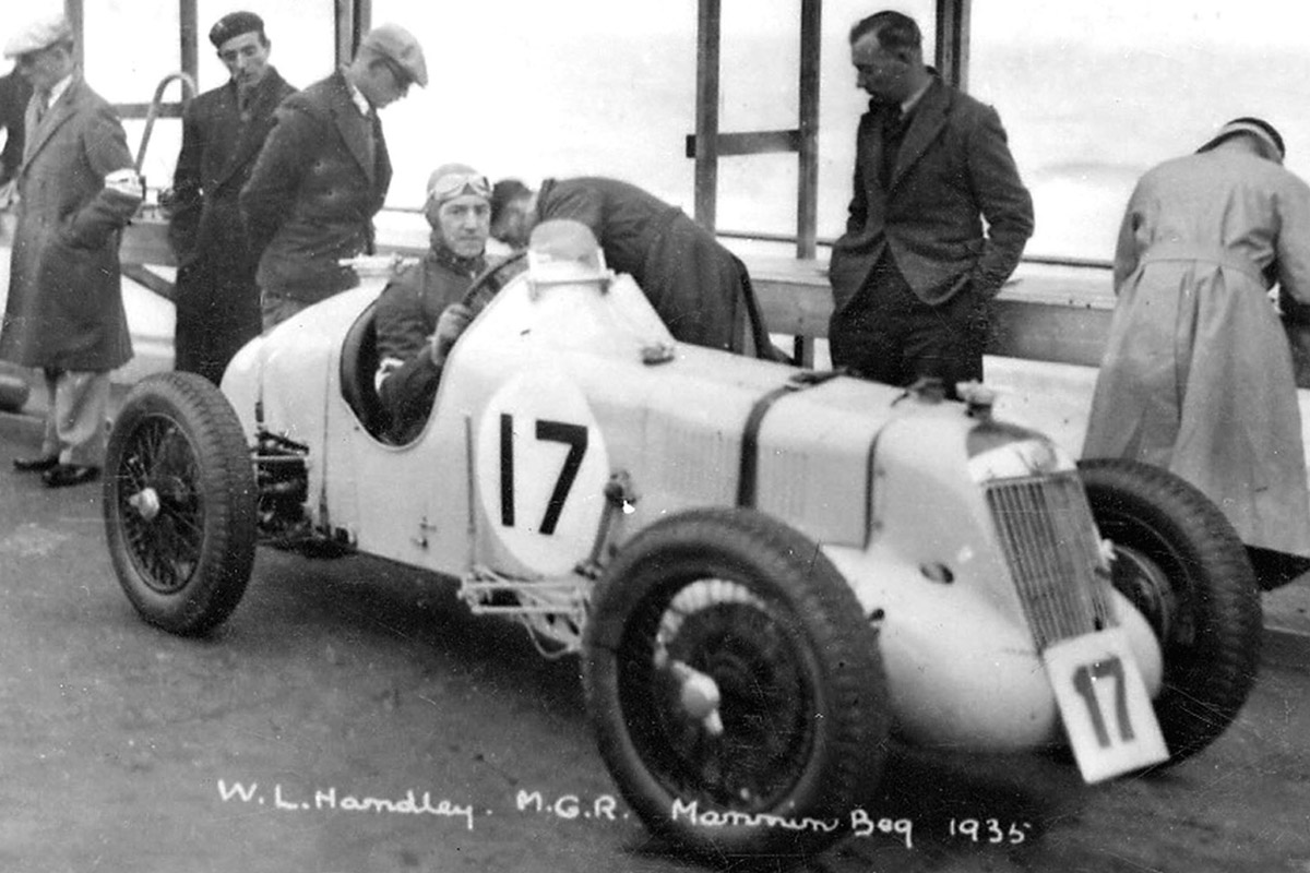 MG Midget brooklands
