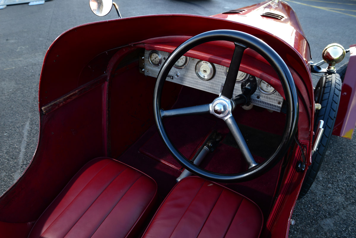 MG Old Number One interior