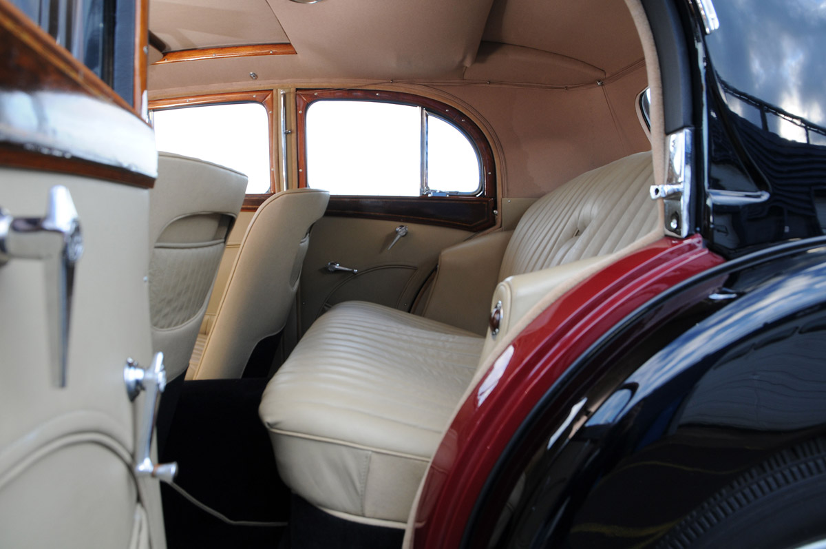 MG SA 1935 seats