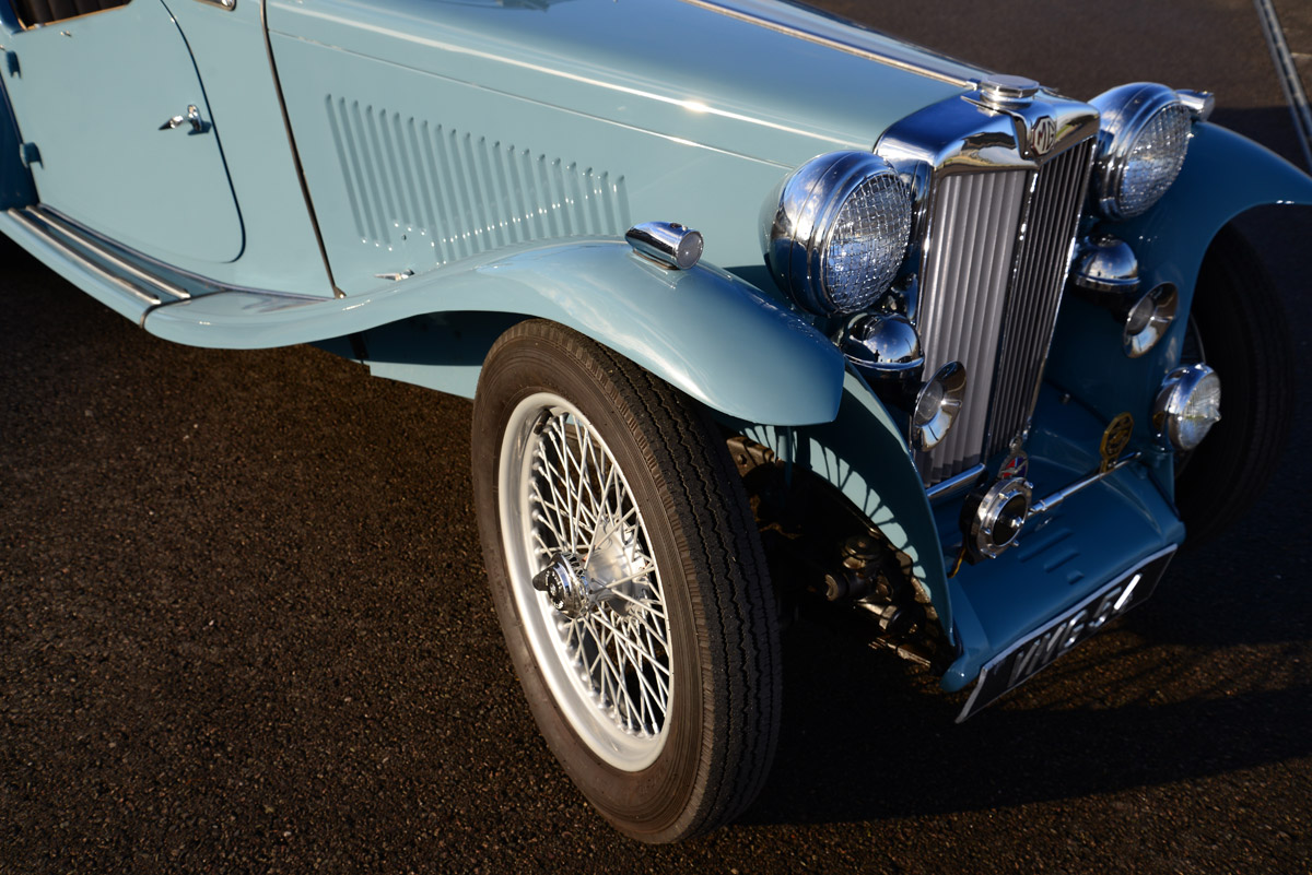 MG TC Midget 1945 front